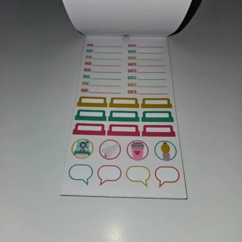 CALENDARING American Craft Stickers ~ Includes 15 Complete Never Used Sheets